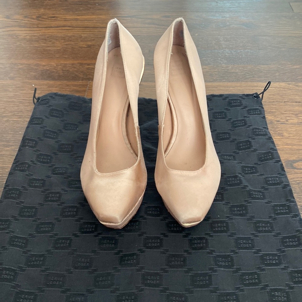 Herve Leger Platform Heels, Size 39.5